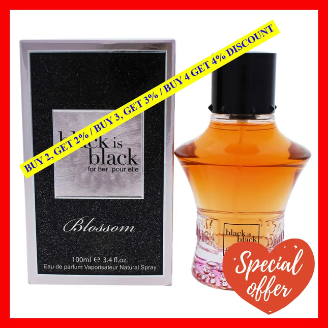 Black Is Blossom By Nuparfums For Women - 3.4 Oz Edp Spray