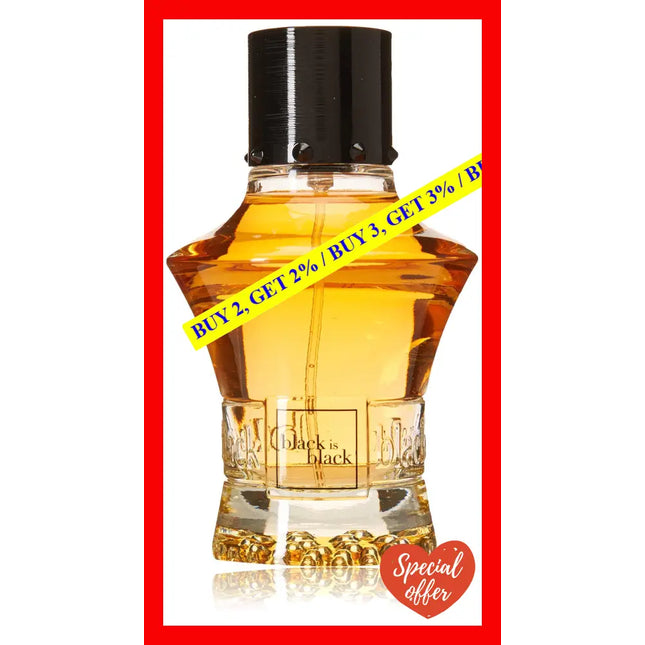Black Is By Nuparfums For Women - 3.4 Oz Edp Spray