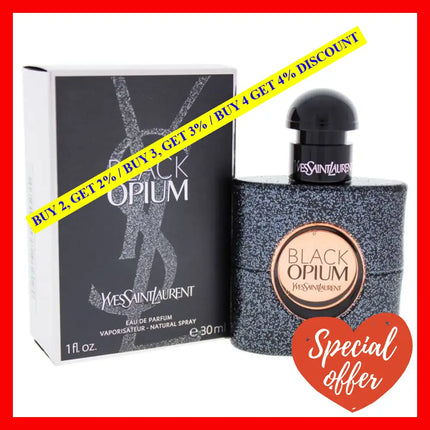 Black Opium By Yves Saint Laurent For Women - 1 Oz Edp Spray