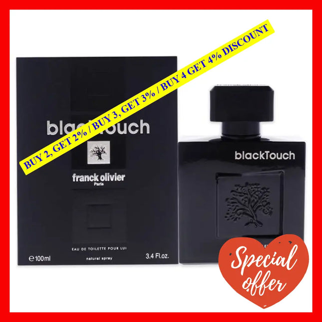 Black Touch By Franck Olivier For Men - 3.4 Oz Edt Spray