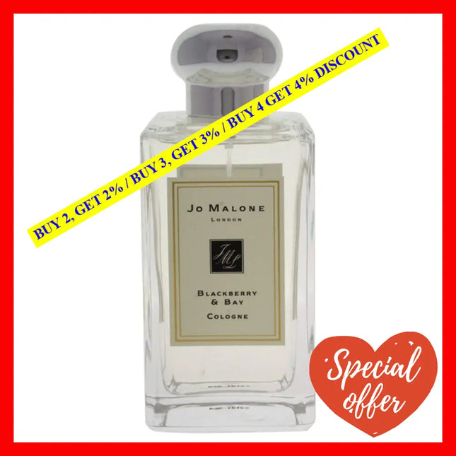 Blackberry And Bay By Jo Malone For Women - 3.4 Oz Cologne Spray