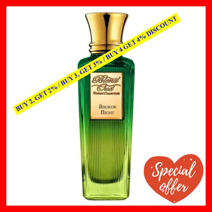 Blend Oud Angkor Night Eau De Parfum Unisex 2.5 Oz / 75 Ml