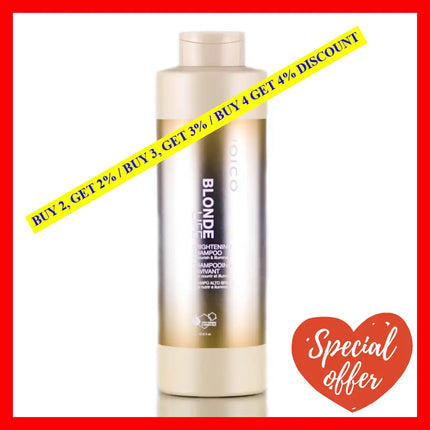 Blonde Life Brightening Shampoo By Joico For Unisex - 33.8 Oz