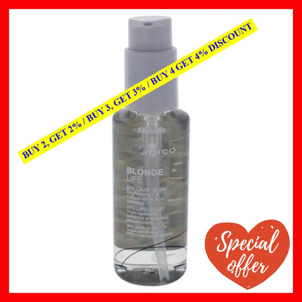 Blonde Life Brilliant Glow By Joico For Unisex - 3.4 Oz Oil