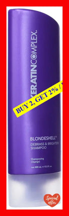 Blondeshell Debrass And Brighten Shampoo By Keratin Complex For Unisex - 13.5 Oz