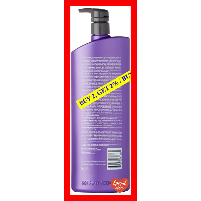 Blondeshell Keratin Complex Conditioner By For Unisex - 33.8 Oz