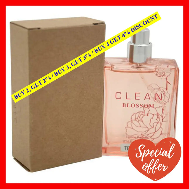 Blossom By Clean For Women - 2.14 Oz Edp Spray (Tester)