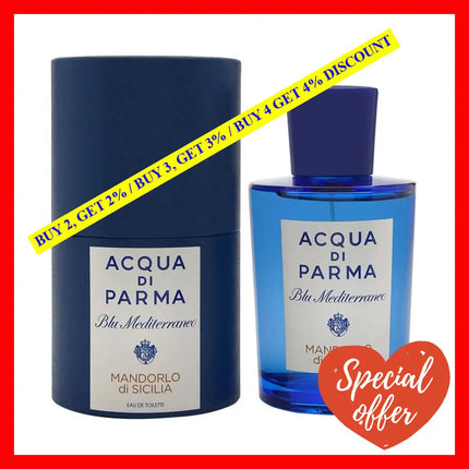 Blu Mediterraneo Mandorlo Di Sicilia By Acqua Parma For Unisex - 5 Oz Edt Spray