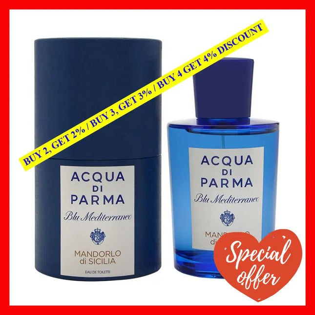 Blu Mediterraneo Mandorlo Di Sicilia By Acqua Parma For Unisex - 5 Oz Edt Spray