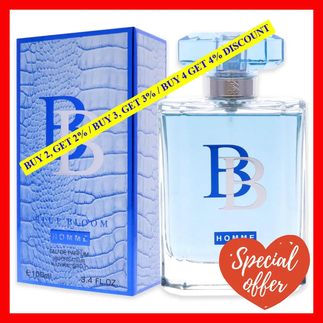 Blue Bloom Homme By For Men - 3.4 Oz Edp Spray