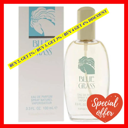 Blue Grass By Elizabeth Arden For Women - 3.3 Oz Edp Spray