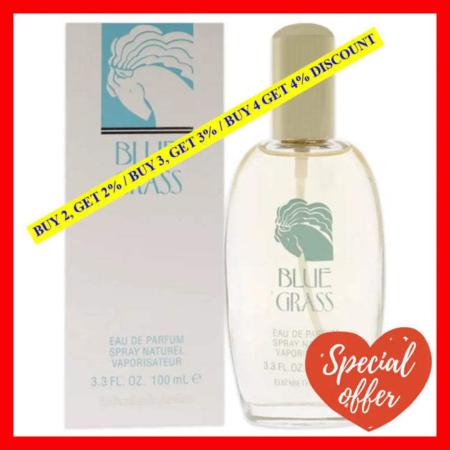 Blue Grass By Elizabeth Arden For Women - 3.3 Oz Edp Spray