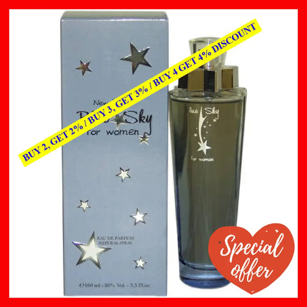 Blue Sky By New Brand For Women - 3.3 Oz Edp Spray