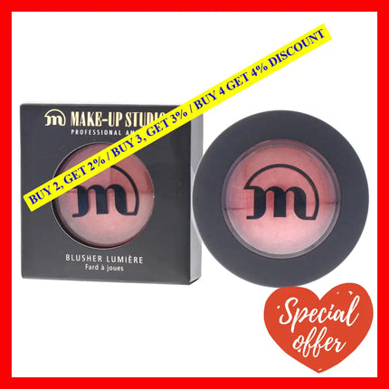 Blusher Lumiere - Rich Red By Make-Up Studio For Women 0.06 Oz Powder