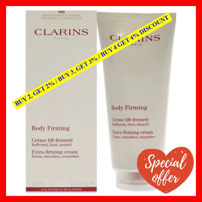 Body Firming By Clarins For Unisex - 6.6 Oz Cream