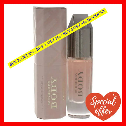 Body Tender By Burberry For Women - 1.1 Oz Edt Spray