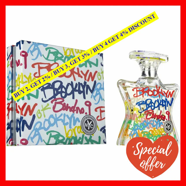 Bond No. 9 Brooklyn By Eau De Parfum Spray 3.4 Oz