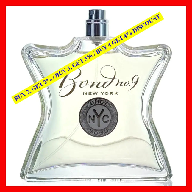 Bond No.9 Chez For Men Eau De Parfum Spray Tester 3.3 Oz 100 Ml