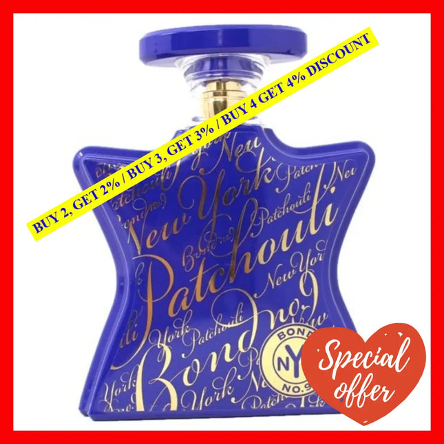 Bond No.9 New York Patchouli Eau De Parfum Unisex 3.4 Oz / 100 Ml