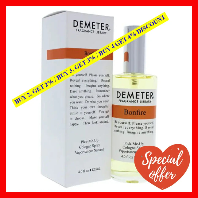 Bonfire By Demeter For Women - 4 Oz Cologne Spray