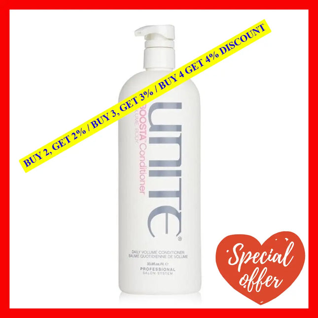 Boosta Conditioner By Unite For Unisex - 33.8 Oz