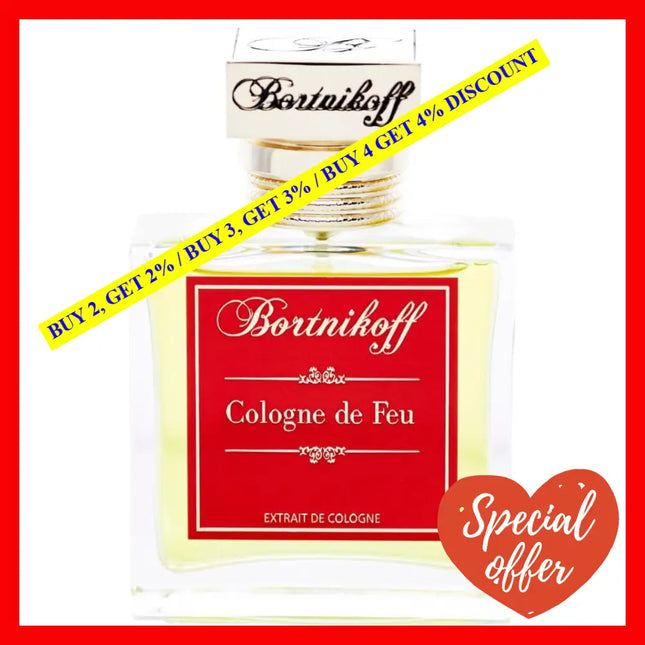 Bortnikoff Cologne De Feu Extrait De Unisex 1.7 Oz / 50 Ml