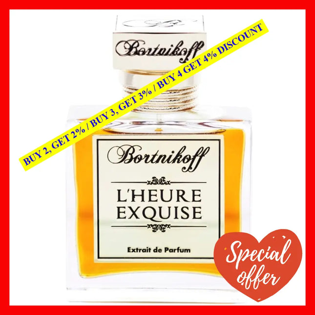 Bortnikoff Lheure Exquise Extrait De Parfum Unisex 1.7 Oz / 50 Ml