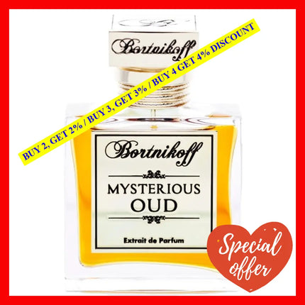 Bortnikoff Mysterious Oud Extrait De Parfum Unisex 1.7 Oz / 50 Ml