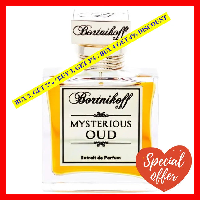 Bortnikoff Mysterious Oud Extrait De Parfum Unisex 1.7 Oz / 50 Ml
