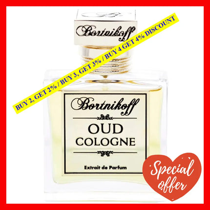 Bortnikoff Oud Cologne Extrait De Parfum Unisex 1.7 Oz / 50 Ml