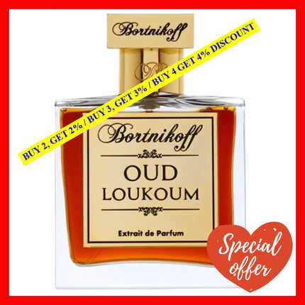 Bortnikoff Oud Loukoum Extrait De Parfum Unisex 1.7 Oz / 50 Ml