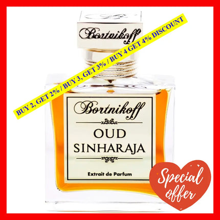 Bortnikoff Oud Sinharaja Spray Extrait De Parfum 1.7Oz/50Ml