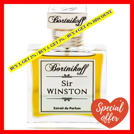 Bortnikoff Sir Winston Extrait De Parfum Unisex 1.7 Oz / 50 Ml