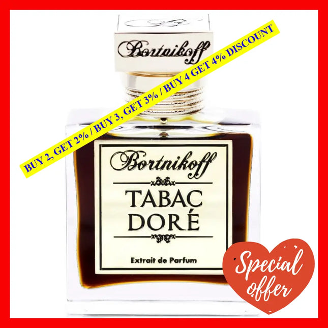 Bortnikoff Tabac Dore Spray Extrait De Parfum 1.7Oz/50Ml