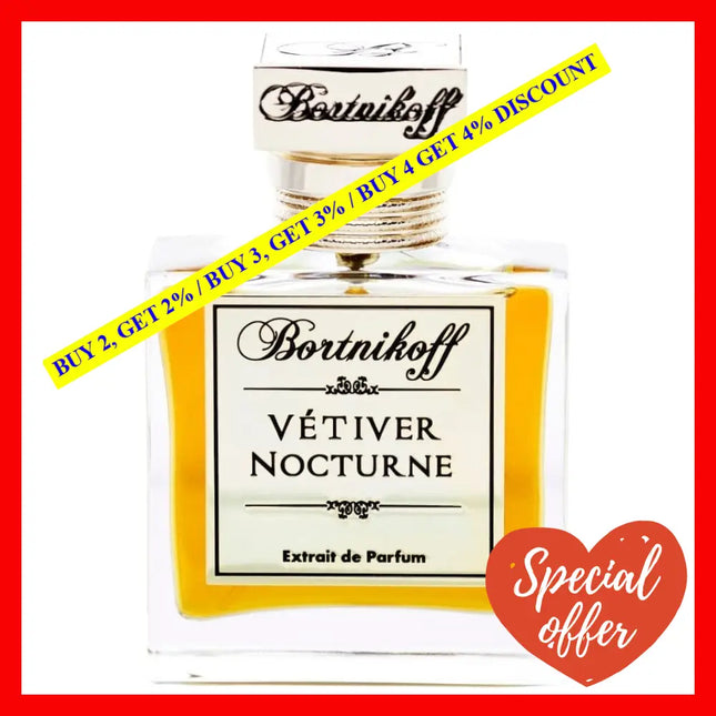 Bortnikoff Vetiver Nocturne Extrait De Parfum Unisex 1.7 Oz / 50 Ml