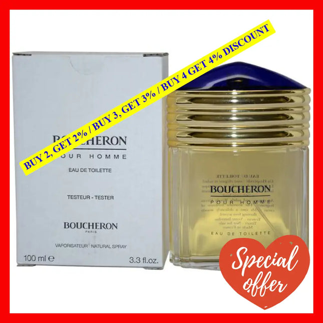 Boucheron By For Men - 3.3 Oz Edt Spray (Tester)