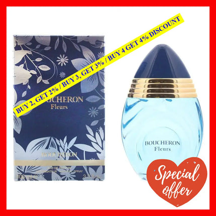 Boucheron Fleurs By For Women - 3.3 Oz Edp Spray