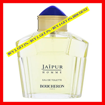Boucheron Jaipur Eau De Parfumand For Men 3.4 Oz / 100 Ml