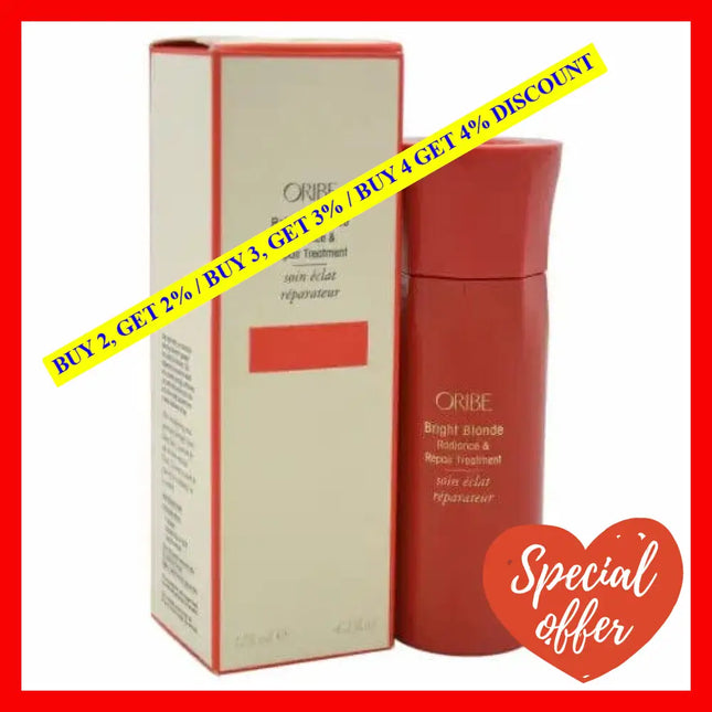 Bright Blonde Radiance And Repair Treatment By Oribe For Unisex - 4.2 Oz