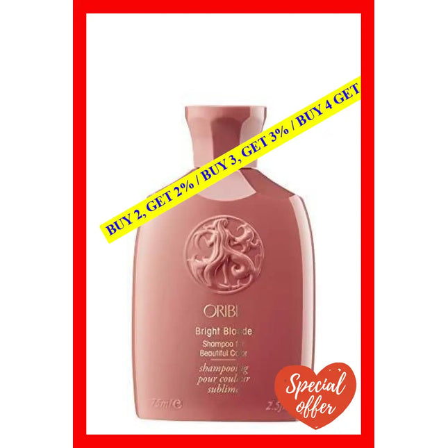 Bright Blonde Shampoo For Beautiful Color By Oribe Unisex - 2.5 Oz