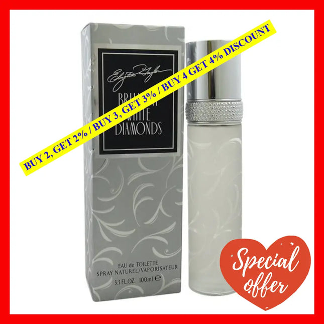 Brilliant White Diamonds By Elizabeth Taylor For Women - 3.3 Oz Edt Spray
