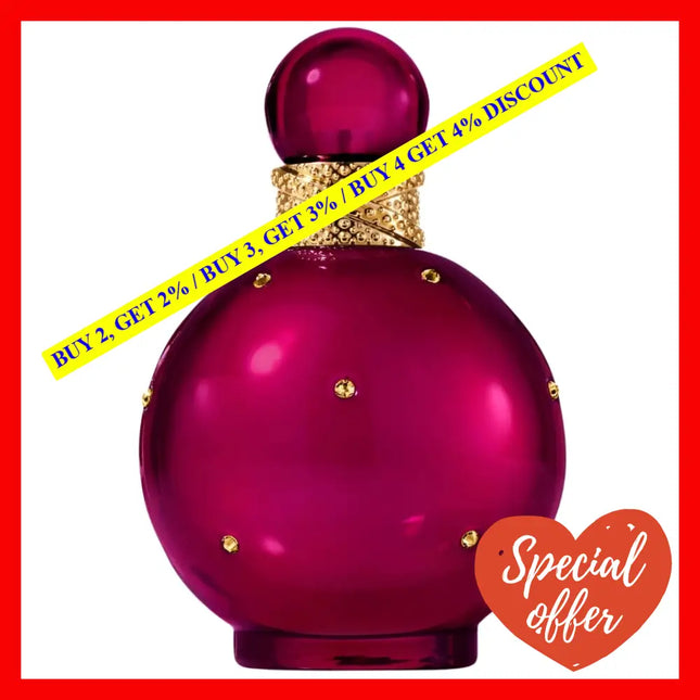 Britney Spears Fantasy For Women Eau De Parfum 1.7 Oz Oz 50 Ml Spray