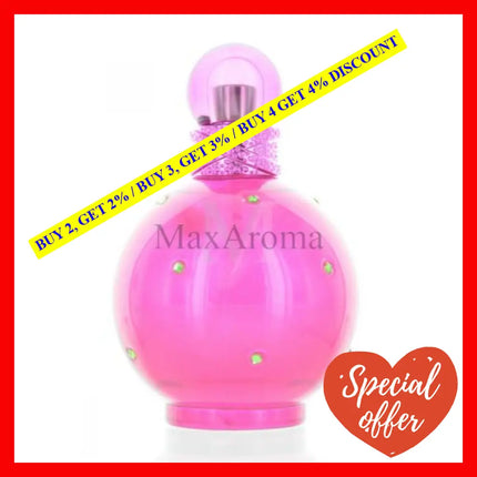 Britney Spears Fantasy For Women Eau De Parfum 3.3 Oz 100 Ml Spary Tester
