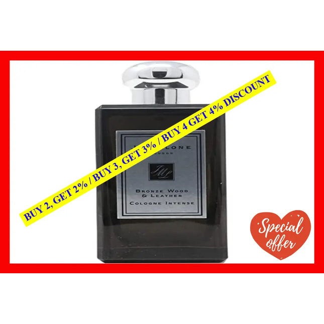Bronze Wood And Leather Intense By Jo Malone For Unisex - 3.4 Oz Cologne Spray