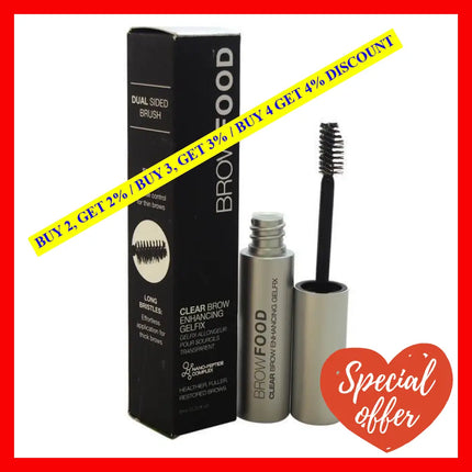 Browfood Brow Enhancing Gelfix - Clear By Lashfood For Women 0.2 Oz Eyebrow