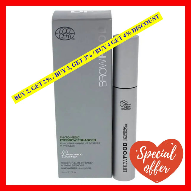 Browfood Phyto-Medic Eyebrow Enhancer By Lashfood For Women - 0.17 Oz