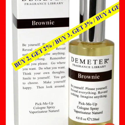 Brownie By Demeter For Women - 4 Oz Cologne Spray