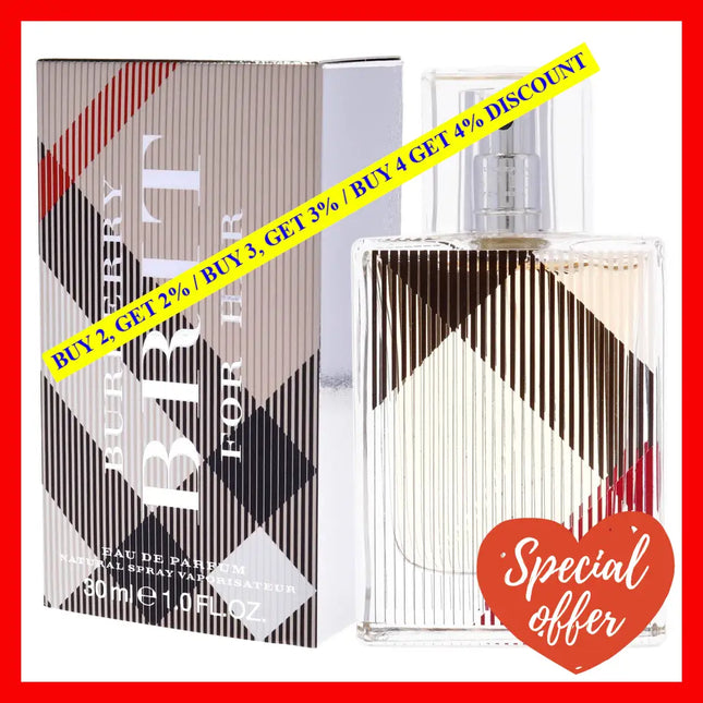 Burberry Brit By For Women - 1.6 Oz Edp Spray