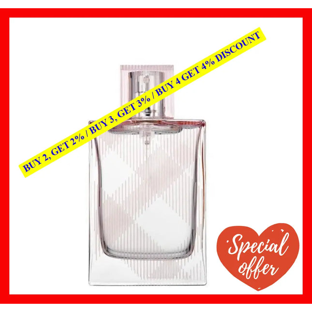 Burberry Brit Sheer By For Women - 3.4 Oz Edt Spray (Tester)