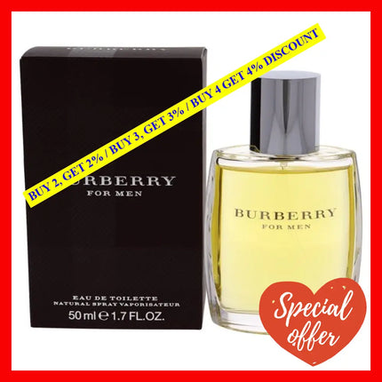 Burberry By For Men - 1.7 Oz Edt Spray